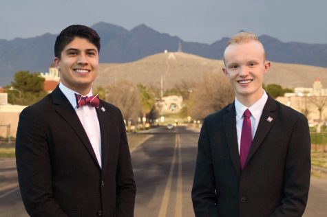 ASNMSU President Kevin Prieto (Left) and Emerson Morrow (Right)
Courtesy: Facebook/ASNMSU