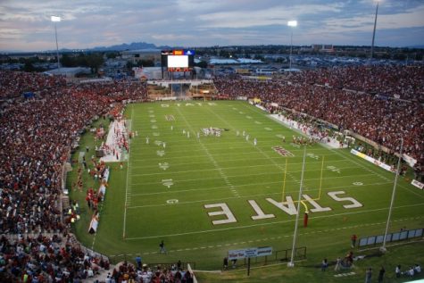 Aggie Memorial Stadium in 2007 against UNM.