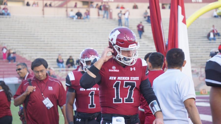 Tyler Rogers will not start today as NMSU faces Idaho. 