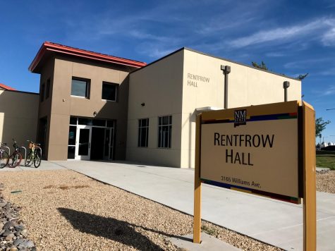 The newly renovated Rentfrow Hall