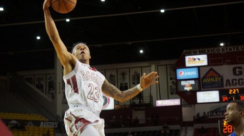NMSU Basketball vs Southeastern photo gallery.