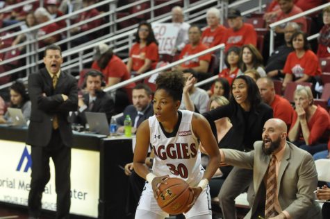 NMSU vs UNM Women’s Basketball Photo Gallery