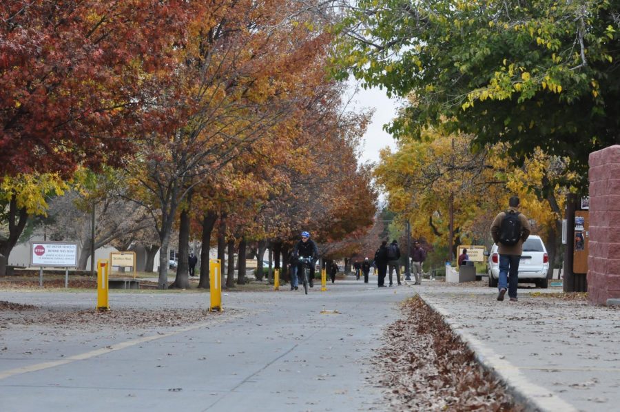 Campus will have very few people as students and faculty let out for Winter Break. 
