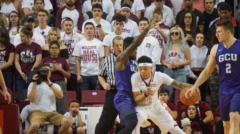 New Mexico State-GCU game comes down to exciting finish in front of sold out crowd