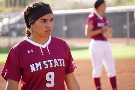 New Mexico State Softball struggles to keep up with UNM