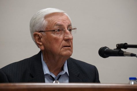 Former NMSU Chancellor Garrey Carruthers.