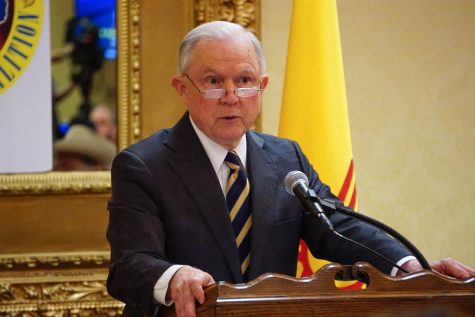 Attorney General Jeff Sessions addresses border issues in visit to Las Cruces