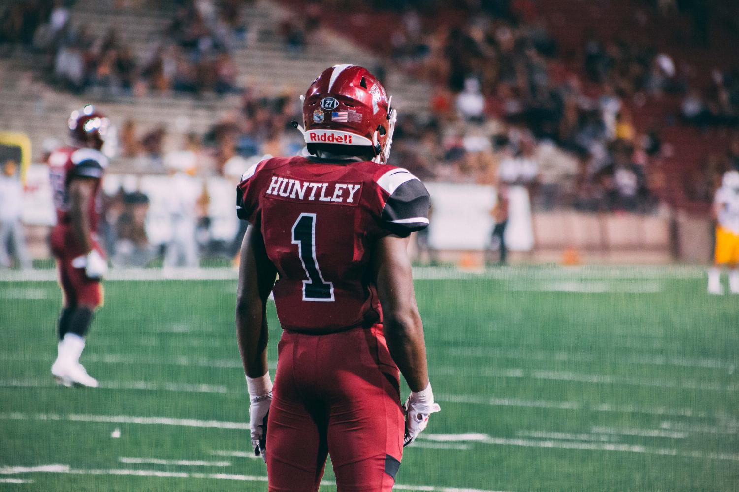 Jason Huntley looks to lead a resurgent rushing attack for NM State this Saturday as the Aggies try to pick up their first win of the season over rival UNM.