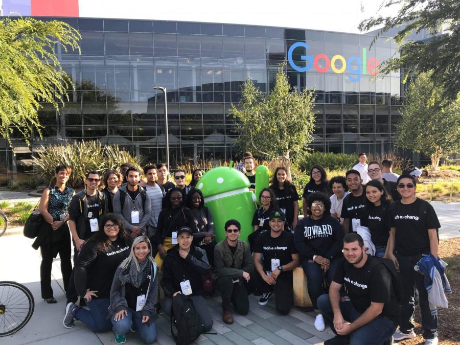 NMSU students spend the fall semester at google, courtesy of Arianna Martinez.