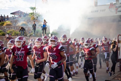 NM State continues their brutal 2019 slate with a road matchup against the defending National runner-ups in Alabama.