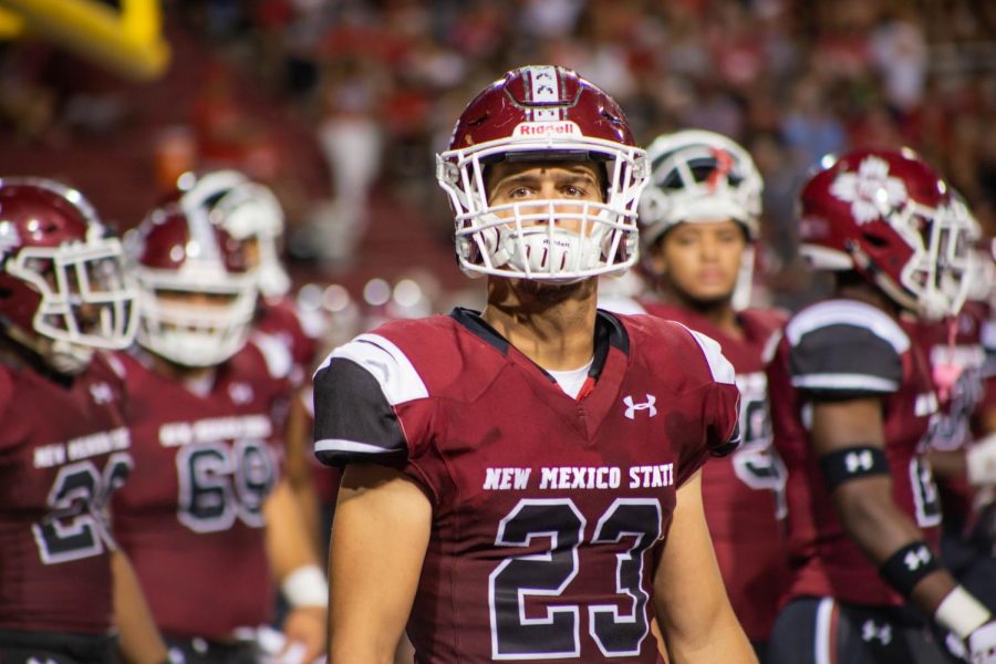 New Mexico State looks to come out of their bye week and begin a winning streak Saturday night when they take on the Liberty Flames at Aggie Memorial.