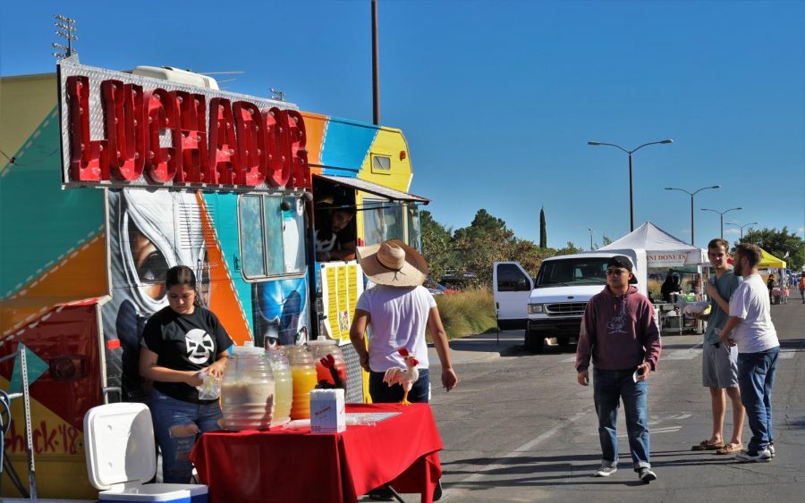 Peek of Las Cruces Street Fair host to many local businesses