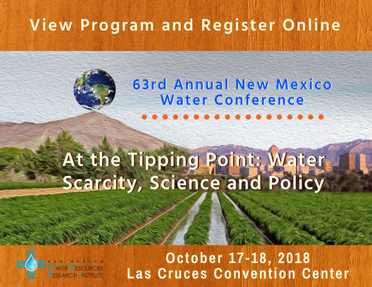 New Mexico Water Resources Research Institute hosted the 63rd annual NM Water Conference at the Las Cruces Convention Center Wednesday.
