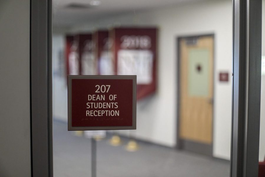 NMSU Dean of Students Michael Jasek departed for Connecticut earlier this month. 