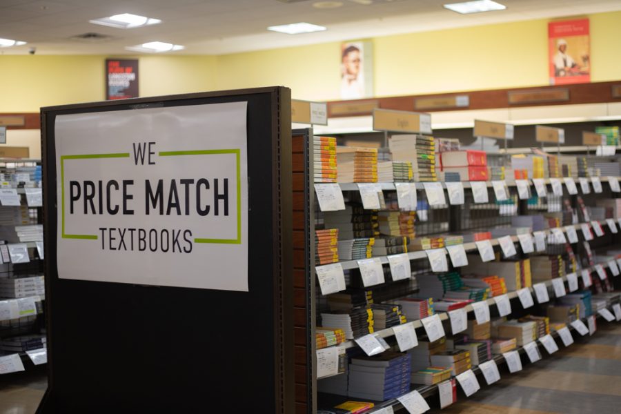 NMSUs Barnes and Noble bookstore offers an on-campus way to purchase needed school materials. 
