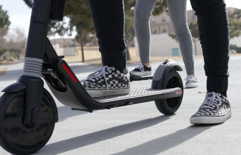 Electric scooters become instant sensation on NMSU’s campus