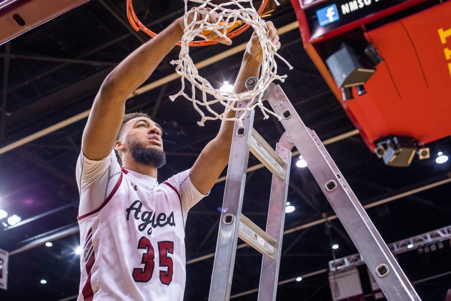 New Mexico State hopes to ride their momentum into the conference tournament and secure their third straight postseason title and first 30-win season in program history.