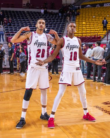 New Mexico State sealed an undefeated WAC season for the third time in conference history in tonight's 83-50 win over Cal Baptist.