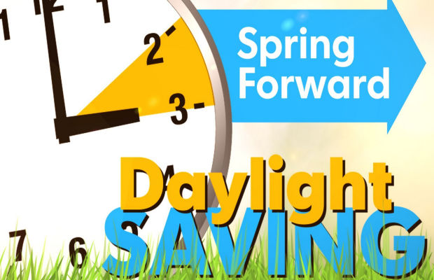 Daylight Savings Time to begin Sunday
