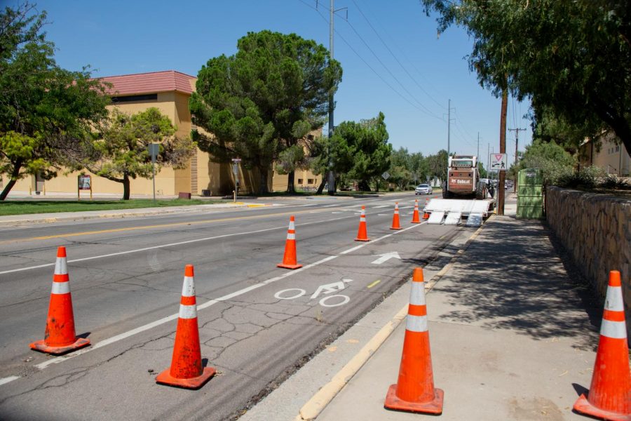 Construction along Espina Street will continue in the summertime.