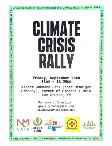 Las Cruces to rally against climate change