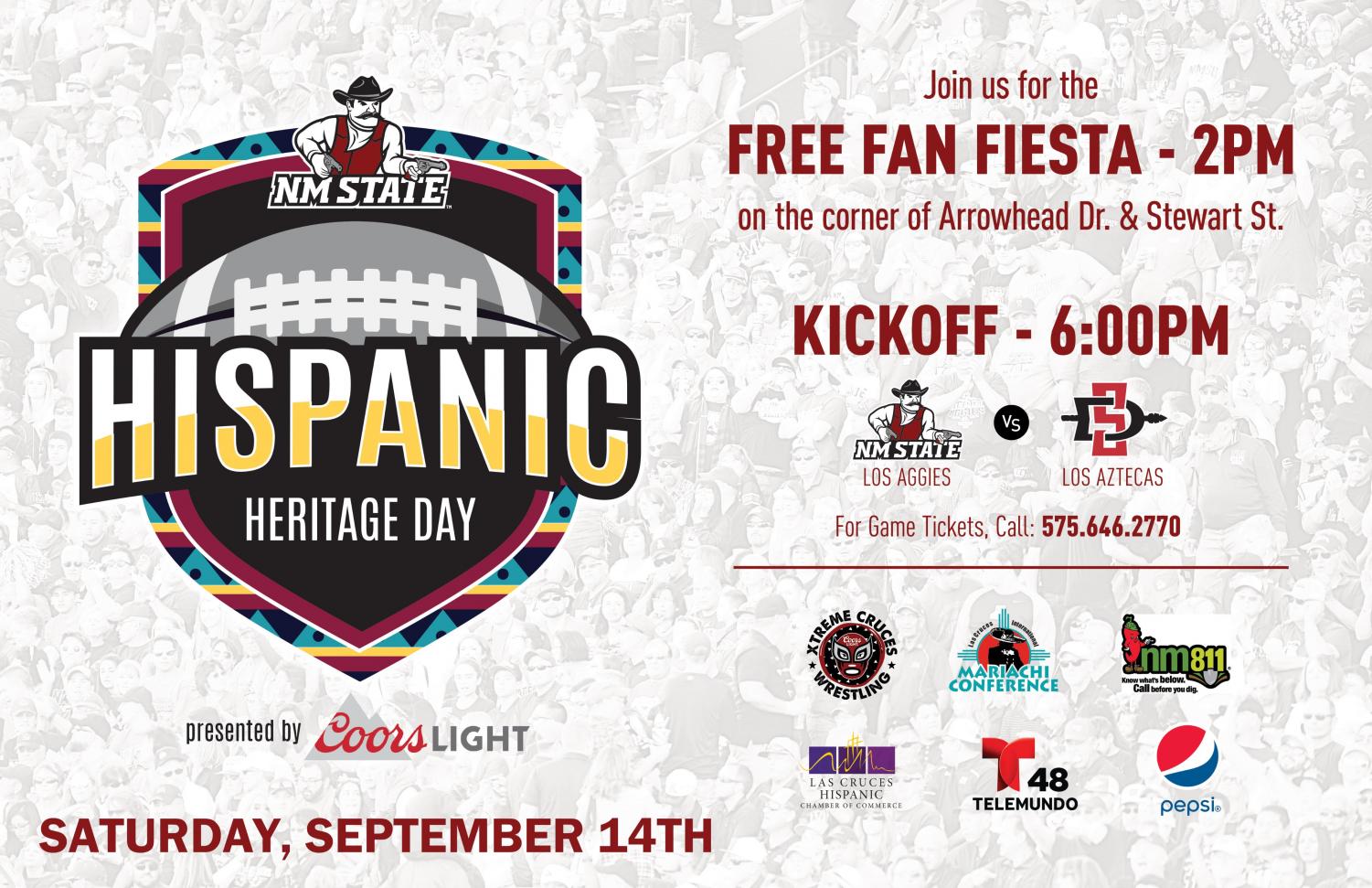 Fan Fiesta kicks off National Hispanic Heritage month at NMSU NMSU