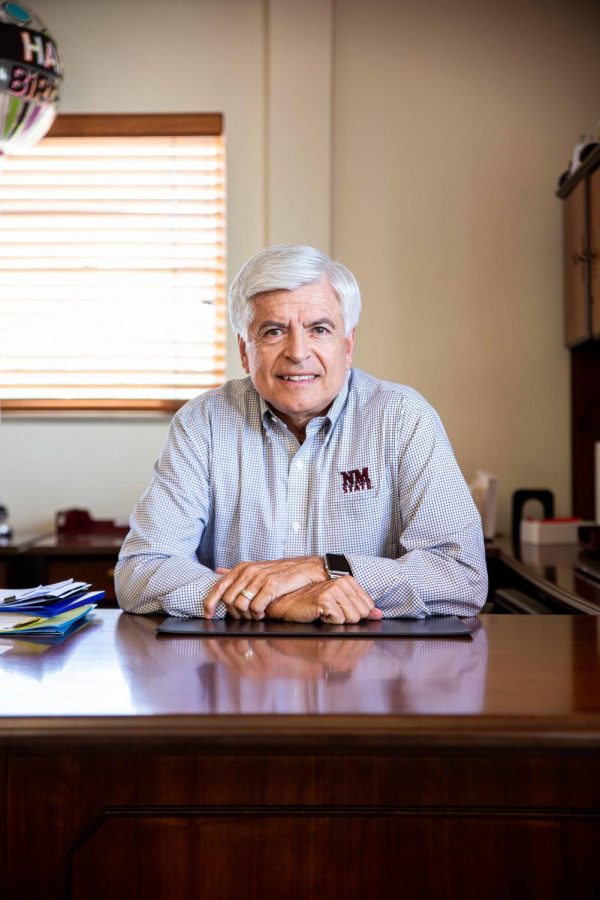 Chancellor Dan Arvizu outlines goals in State of the University Address Oct. 14.