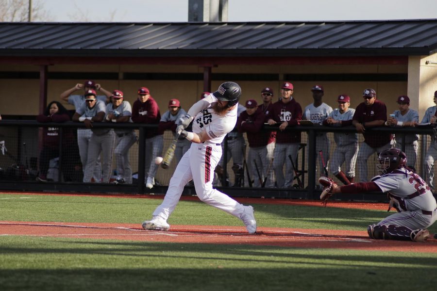 Noah Haupt and the Aggies erupt for an 11-2 win over TSU in Mike Kirbys head coaching debut.