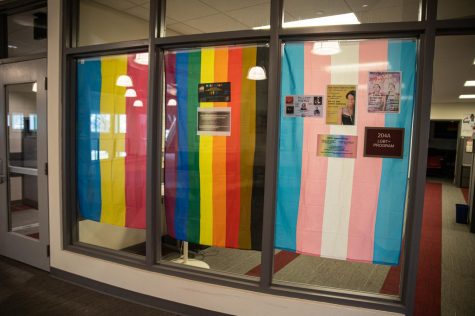 NMSU LGBT+ programs in Corbett Center.