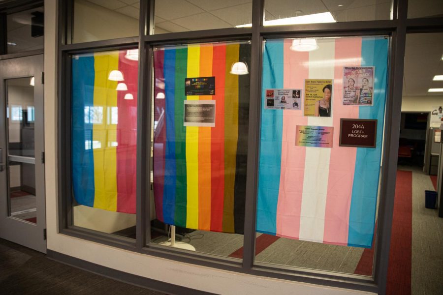 NMSU LGBT+ programs in Corbett Center. 