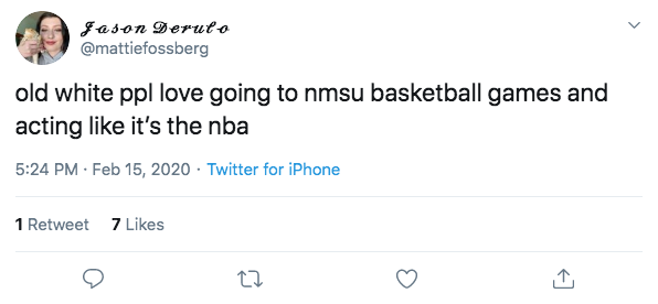 NMSU Tweet of the week