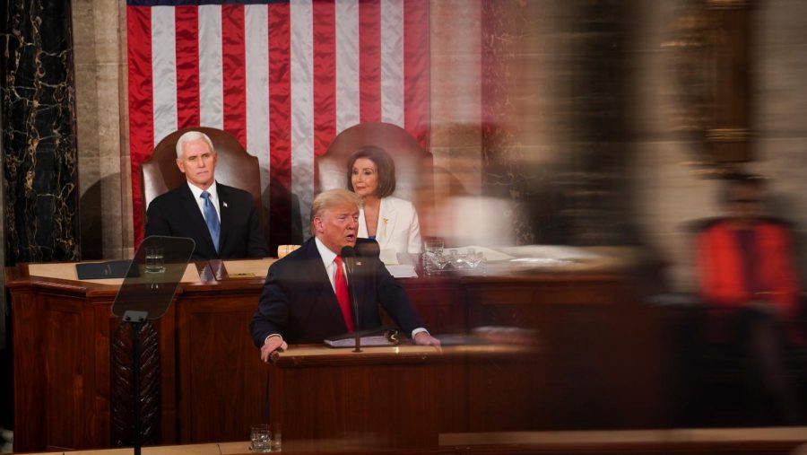President Trump delivers third State of the Union Address Feb. 4. (Erin Schaff/The New York Times)