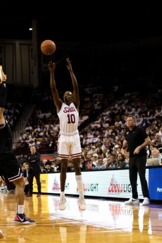 The Aggies need all of Jabari Rice's 29 points in a Saturday night thriller against Utah Valley to stay perfect in the WAC.