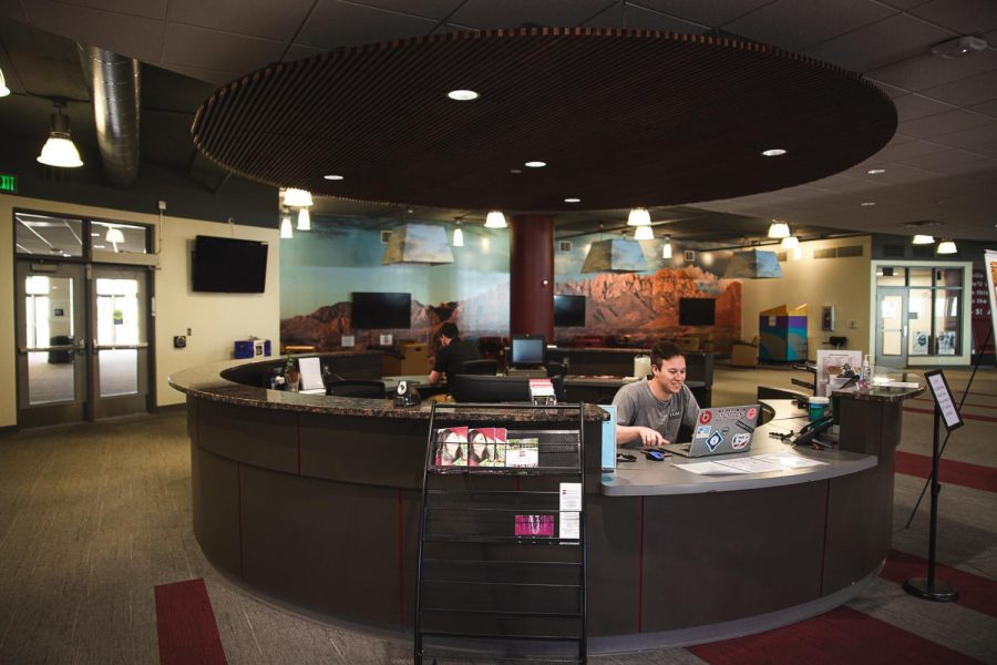 Corbett Center Student Union is one of multiple buildings on campus included in the virtual tours provided for prospective NMSU students.