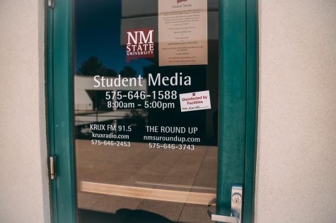 Student Media, taken April 3, 2020 after being disinfected and closed for the Spring 2020 semester due to COVID-19. 