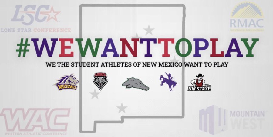 Student-athletes from five New Mexico universities unify in one letter penned to Michelle Lujan Grisham.