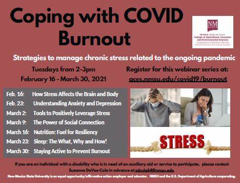 College of ACES offers "Coping with COVID Burnout" webinar series