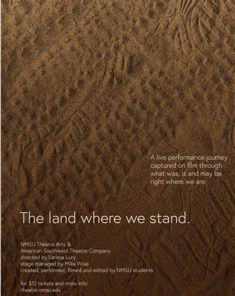 NMSU Theater Department to release The Land Where We Stand virtually