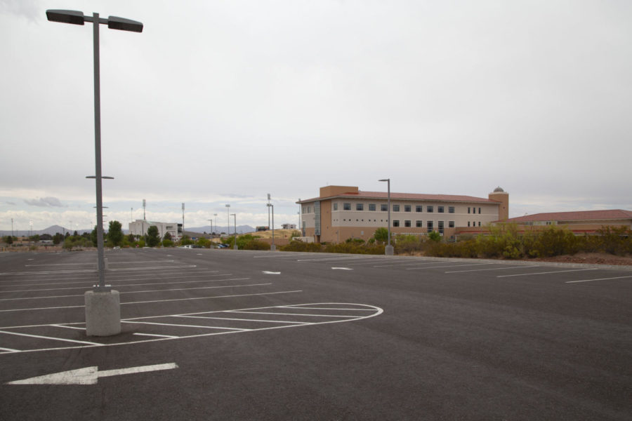 Burrell Colleges recent parking lot expansion. 