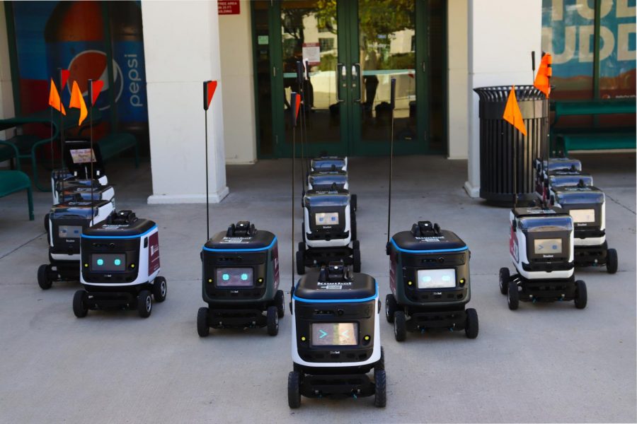 NMSU introduces Kiwibots as a new on-campus delivery service more accessible to students.