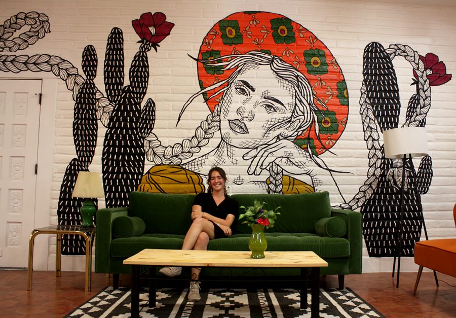 Kendra Espiritu's dreams are becoming a reality as she works to open Grounded, a coffee, pizza and wine lounge.
