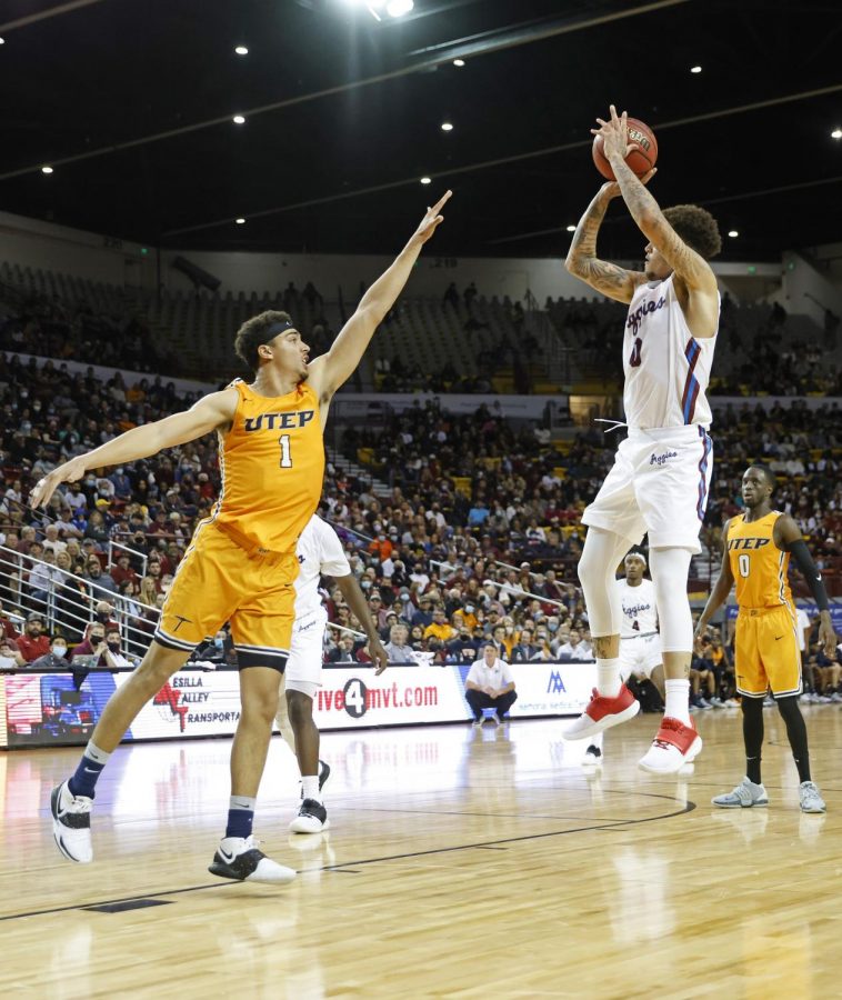 NMSU Aggies take on the UTEP Miners at the Pan American Center Saturday, Nov. 13.