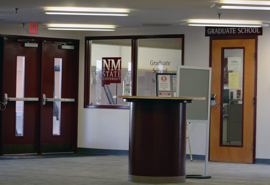 The graduate school office, located in the Educational Services building.