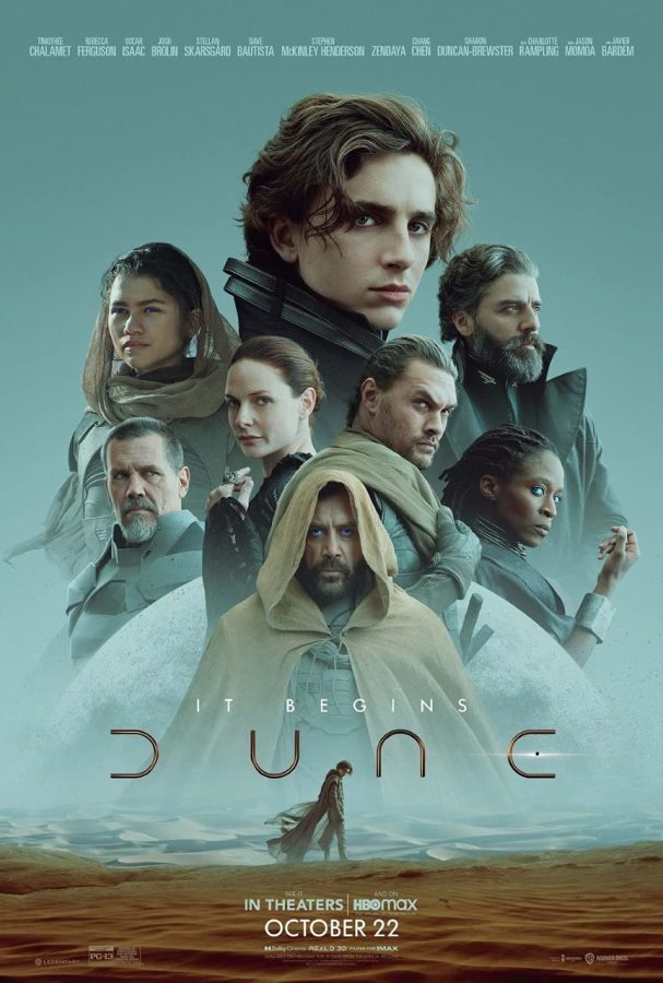 Dune+%282021%29+movie+poster%2C+starring+Timothee+Chalamet%2C+Rebecca+Ferguson+and+Oscar+Isaac