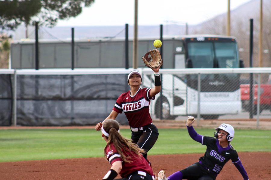 Aggie’s Softball drop series 2-1 against Grand Canyon in WAC play