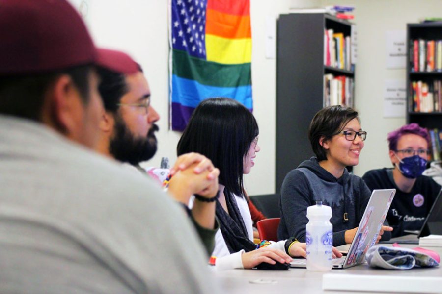 The API support group meets every other Monday at 5 p.m. in the LGBT+ Programs room located on the second floor of the Corbett Student Union. Photo taken on Oct. 24, 2022.
