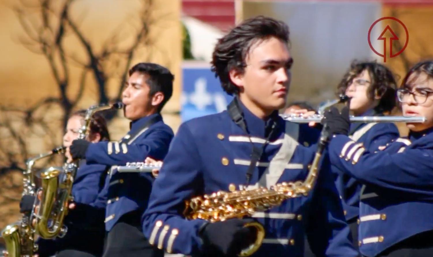 First Bands of America Regional Marching Band Competition held at NMSU NMSU Round Up