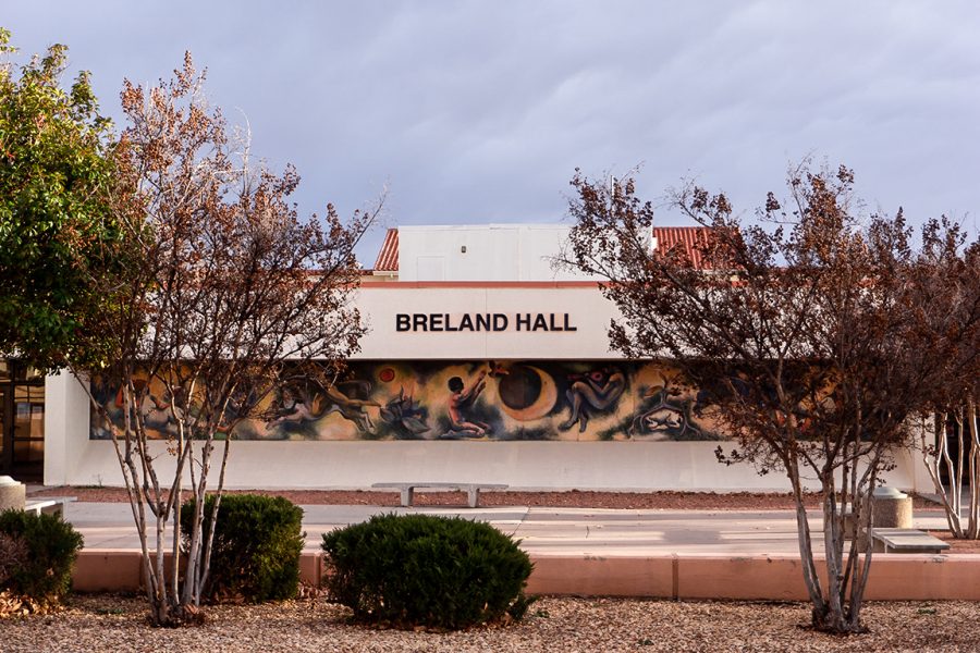 The Government Department's classes are held in Breland Hall. Photos taken Jan. 23, 2023. 