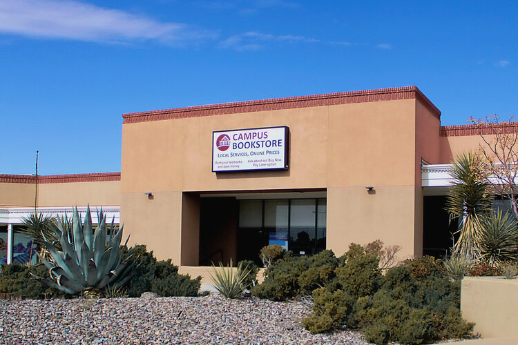 Campus Bookstore, a popular off-campus textbook place for NMSU students located off University Avenue, closed its doors in early January 2023. Pictured is the vacant space on Feb. 1, 2023. 