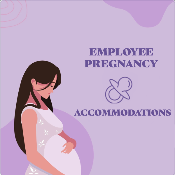 An illustration representing pregnancy accommodations for NMSU employees and students.